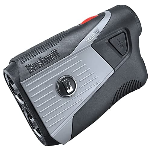BUSHNELL GOLF V5 Patriot Pack Golf Laser Rangefinder, Pinseeker, Visual JOLT, BITE Magnetic Mount, Next Level Clarity and Brightness, Non-Slope Model 3