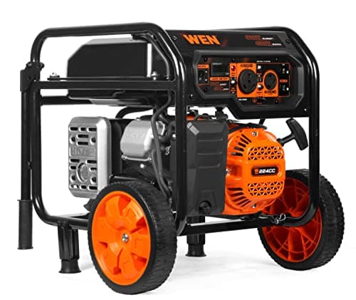 WEN 5600-Watt Portable Generator, 224cc, Transfer-Switch and RV-Ready (GN5600) 3