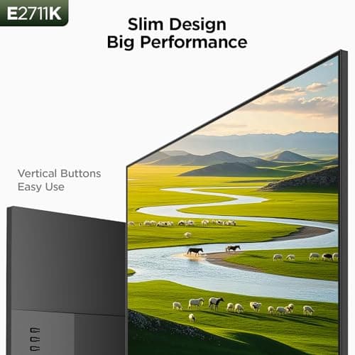 KOORUI 27 Inch Gaming Office Monitor 144Hz IPS Display, FHD 1080P with FreeSync, Eye Care Technology with Slim Bezels, HDMI VGA Ports, Ergonomic Tilt & VESA Mount 2