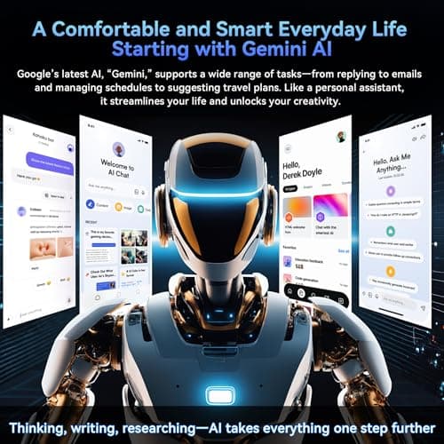 Tablet 2026 World's First Android 16 Tablet with Gemini AI, 11 Inch FHD Display, 24GB RAM 128GB ROM /2TB TF, T7250 CPU+13MP Camera, 8000mAh, Widevine L1, 2 in 1 Tablets with Keyboard Mouse Stylus 5