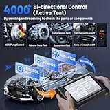 XTOOL D7W OBD2 Scanner Diagnostic Tool: 2025 Wireless Ver. of D7/D7S/D7BT, Bidirectional Scan Tool with ALL System Diagnostic, PMI, ECU Coding, 39+ Resets, 3-Year Updates, CAN FD/DoIP, Scanner for Car 5