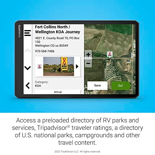 Garmin RV 1095 MT-S RV GPS Navigator 4