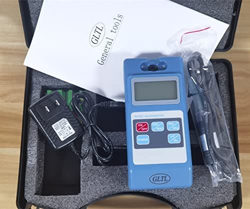GLTL Digital Gaussmeter/Tesla Meter 0-2000mT Range | mT/Gs Auto-Switch | Magnetic Field Tester for Permanent Magnets, Motors, Speakers & Industrial Applications | Includes NS Function & Probe 5