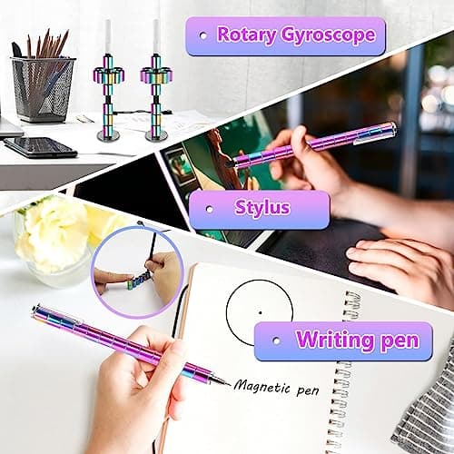 Fidget Pen Gifts For Teenage Girls - Magnetic Pen Cool Gadgets Teen Boys Gift Ideas - Magnet Pens Cool Things For Adults Kids Teen - Best Gift For 10 11 12 13 14 15 Year Old Boy - Novelty Toy For 8-12 4