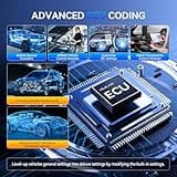 MUCAR 892BT AI-Assisted Bidirectional Scan Tool, Full System OBD2 Scanner, Bi-Directional OBD2 Scanner Diagnostic Tool,ECU Coding, 35 Services, FCA Autoauth, CANFD and DOIP, Free Lifetime Upgrade 4