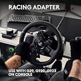 Logitech G29 Driving Force Racing Wheel + RS Shifter & Handbrake + Racing Adapter Bundle - PS5/PS4/PC 4