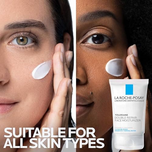 La Roche-Posay Toleriane Double Repair Face Moisturizer, Daily Moisturizer Face Cream with Ceramide and Niacinamide for All Skin Types, Oil Free, Fragrance Free 6