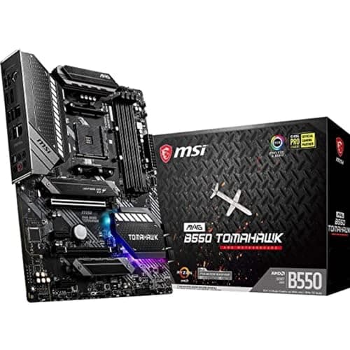 MSI MAG Tomahawk AMD B550 Socket AM4 ATX DDR4-SDRAM Motherboard
