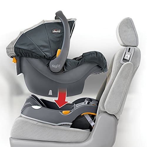 Chicco KeyFit 30 Infant Car Seat and Base, Rear-Facing Seat for Infants 4-30 lbs., Infant Head and Body Support, Compatible with Chicco Strollers, Baby Travel Gear | Orion/Grey 5