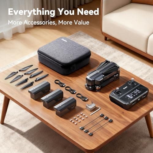 Ruko F11GIM2 Drones with Gimbal+EIS 4K Camera for Adults, 96 Min Long Flight Time 16404ft Long Range FPV, Auto Return Home with GPS, Level 6 Wind Resistance, Foldable Quadcopter 5