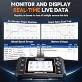FOXWELL NT614 Elite OBD2 Scanner 4 System Code Reader Scan Engine ABS SRS Transmission, 5 Resets Oil/EPB/ABS Bleeding/SAS/Throttle Live Data, Auto VIN, WiFi Updates Car Diagnostic Tool for DIY & Pros 5