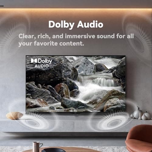 FPD 43 Inch Smart TV, 1080P Full HD Powered by Tizen OS Compatible with Dolby Audio, HDR 10, HDMI, WiFi, Bluetooth, Flat Screen Television (AT43-P1, 2025) 5