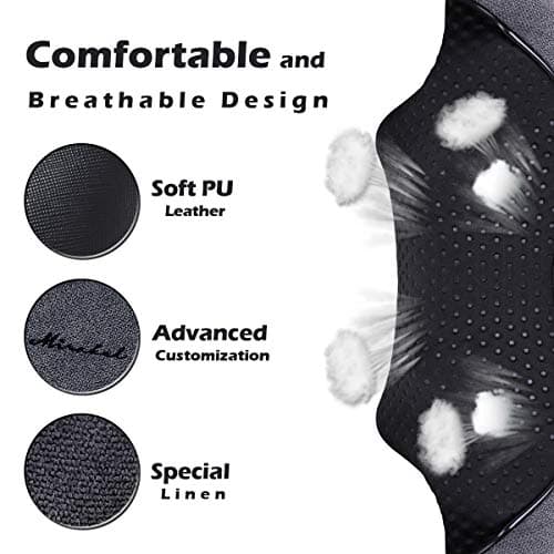 Mirakel Shiatsu Neck & Back Massager with Heat - Deep Tissue Neck, Back & Shoulder Pain Relief - Ergonomic Design Shoulder Massager, Electric Kneading Whole Body Massage Pillow Gifts for Women, Men 7