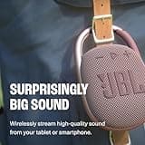 JBL Clip 4 - Portable Mini Bluetooth Speaker, big audio and punchy bass, integrated carabiner, IP67 waterproof and dustproof, 10 hours of playtime, speaker for home, outdoor and travel (Black) 4