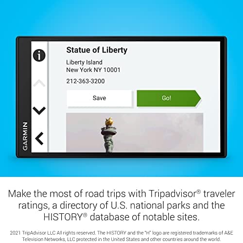 Garmin DriveSmart 76, 7-inch Car GPS Navigator with Bright, Crisp High-Resolution Maps and Garmin Voice Assist 4
