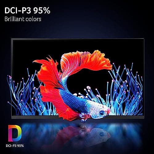 Acer Nitro 27" WQHD 2560 x 1440 PC Gaming IPS Monitor | AMD FreeSync Premium Up to 180Hz Refresh 0.5ms DCI-P3 95% 1 Display Port 1.2 & 2 HDMI 2.0 XV271U M3bmiiprx,Black 3