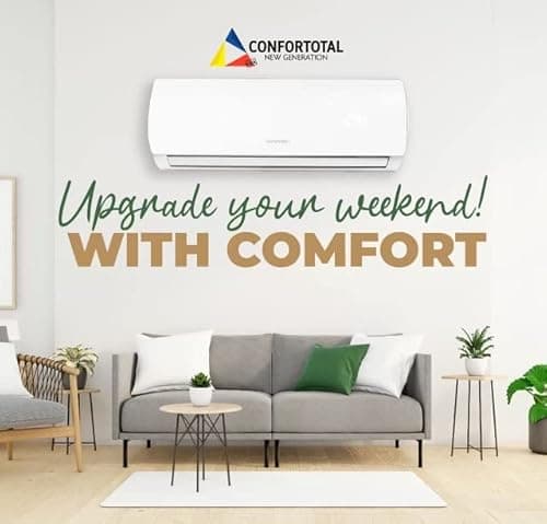 Confortotal 12000 BTU Mini Split Air Conditioner and Heat Pump 110V Ductless,1 ton,with WIFI Compatible with Alexa 2