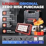 LAUNCH X431 CRP919X Car Scanner, ECU Coding OBD2 Scanner Diagnostic Tool, 2025 Bi-Directional Scan Tool, CANFD/DoIP/FCA SGW, 35+ Reset,Active Test,All-in-One Full System Diagnostic Scanner,2Yrs Update 5
