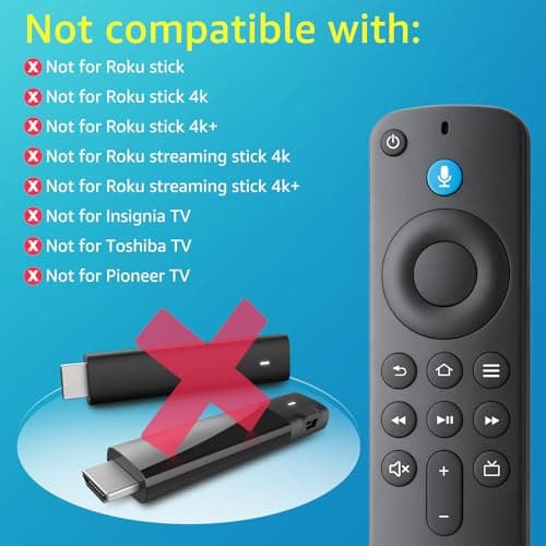 Replacement Voice Remote Control for Fire Stick/Amazon Fire Smart TVs(1st / 2nd / 3rd Gen) 3