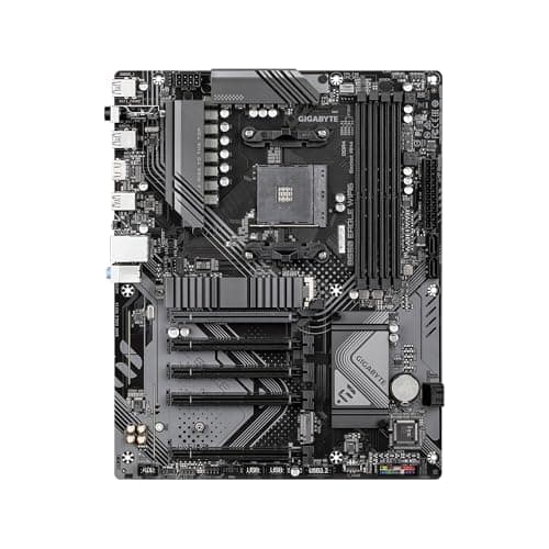 GIGABYTE B550 Eagle WIFI6 Motherboard, Supports AMD AM4 Ryzen 5000 Processors, ATX, DDR4, 2X M.2, PCIe 4.0, WIFI6, 1GbE LAN, EZ-Latch 5