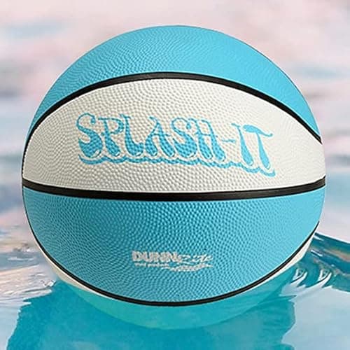 DUNNRITE Products 9" Diameter Regulation Aqua B110 Pool and Lake Water Basketball, Waterproof 4