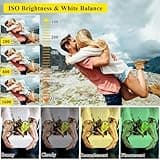 Video Camera, Full HD 1080P 30MP Camcorder, Vlogging Camera for YouTube with Infrared Night Vision, 18X Digital Zoom 3.0“ LCD Screen Digital Camera, Video Recorder with Remote Control and Battery 3