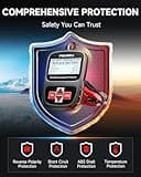 FOXWELL BT100 Pro 12V Car Battery Tester, Battery Load Tester, 100-1100CCA Automotive Alternator Tester Digital Auto Battery Analyzer for Car Truck Motorcycle SUV, Boat, RV, Marine & Pickup 5