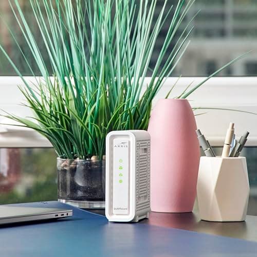 ARRIS SURFboard SB8200 DOCSIS 3.1 Multi‑Gig Cable Modem | 2 -1Gbps Ethernet Ports | Works with Xfinity, Cox, Spectrum | For Cable Internet Plans up to 2Gbps | Modem Only, Router Required 5
