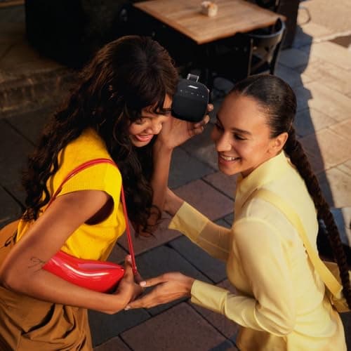 Bose New SoundLink Micro Portable Bluetooth Speaker (2nd Gen), Wireless Outdoor Speaker, Up to 12 Hours Battery Life, Waterproof and Dustproof, Black 3