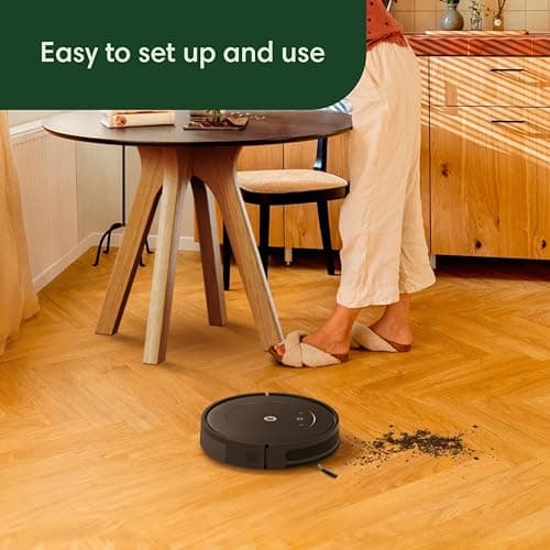 iRobot Roomba Vac Robot Vacuum (Q0120) - Easy to use, Power-Lifting Suction, Multi-Surface Cleaning, Smart Navigation Cleans in Neat Rows, Self-Charging, Alexa 2