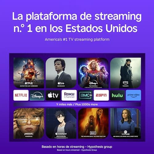 Roku Express Dispositivo de Streaming HD para TV (Spanish Edition) - Con VIX Premium, Control remoto con botones de acceso rápido I Roku Express HD Streaming Device for TV, with VIX Premium Offer 5