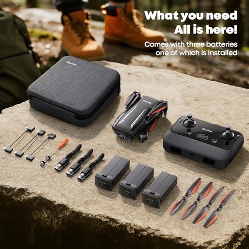 Bwine F7MINI 4K Video 8K Photo Drones with Camera for Adults, 3-Axis Gimbal EIS, 96Mins, 249g FAA-exempt, Over 6KM Transmission, AI GPS Smart Return, Follow, Waypoint, Orbit Fly, Better for Beginner 5