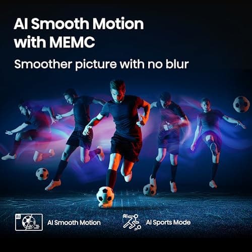 Hisense 43" E6 Cinema Series QLED 4K UHD Smart Fire TV (43E6QF, 2025 Model) - QLED, AI Light Sensor, Dolby Vision · Atmos, Voice Remote with Alexa, Motion Rate 120, HDR 10+ Adaptive, Game Mode Plus 10