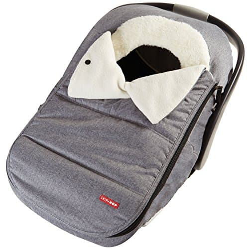 Skip Hop Winter Car Seat Cover, Stroll & Go, Heather Grey 16x3x27 Inch (Pack of 1)