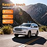 HiBoost Cell Phone Booster for Car and SUV Pickup, 2025 New Signal Booster 5G & 4G LTE for All U.S. Carriers Verizon, AT&T, T-Mobile, with Enhanced Magnetic Roof Antenna | FCC Approved 3