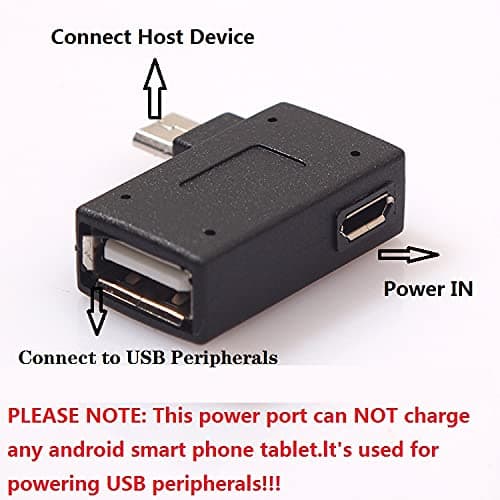 Oassuose 3 Pack OTG Cable Adapter for Fire TV Stick 4K Max/Cube/Lite,Powered Micro USB to USB OTG Adapter Compatible Android Smartphones,Tablet,Streaming Devices 2