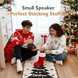 Portable Bluetooth Speaker Waterproof Gift: Birthday Christmas White Elephant Gifts Stocking Stuffers for Adults Teens Women Men, IPX5 HD Sound Up to 24H Playtime, Cool Tech for Boys Girls-Black 2