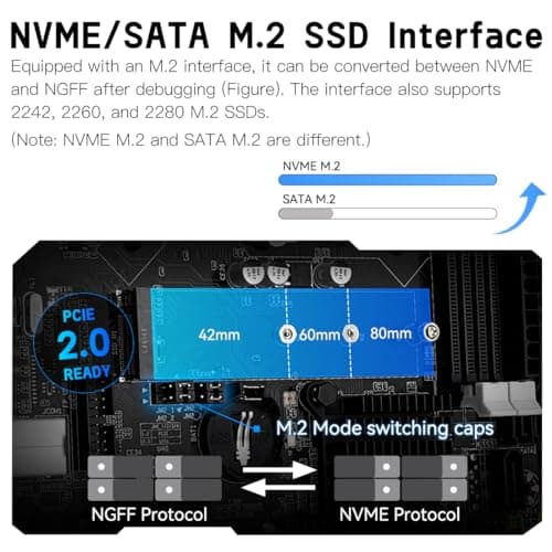 MACHINIST H61 LGA 1155 (Intel 2th/3th Gen) Gaming Motherboard, Flex-ATX Computer Motherboards Support PCIe 2.0, 100M LAN, DDR3, SATA M.2 for Intel i3,i5,i7/Xeon E3 V2/Pentium 4