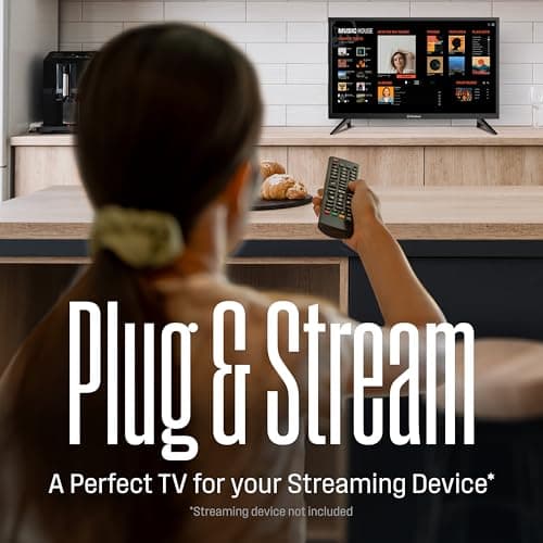 Westinghouse 24 Inch TV, HD LED Small Flat Screen Non-Smart Television, Works with Fire Stick, Roku, Apple TV, TiVo, Xumo, and Streaming Devices 2