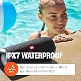JBL FLIP 5, Waterproof Portable Bluetooth Speaker, Black, Small 5