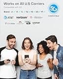 Cell Phone Booster for Home Office | Up to 2500 Sq Ft | Cell Phone Signal Booster Boosts 5G, 4G LTE for All U.S. Carriers—Verizon, AT&T, T-Mobile&More | HD Display | App Support | FCC Approved 4