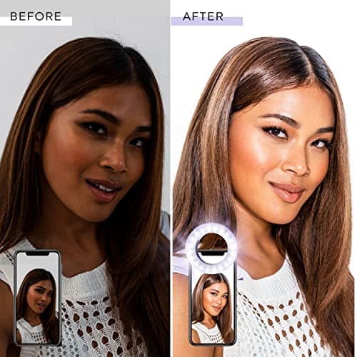 LITTIL Selfie One - Ring Light for Phone, iPhone, Android or Laptop | 3 Adjustable Light Modes | Rechargeable Batteries | Clip On Design | Perfect for Beauty, Influencers, Creators 2