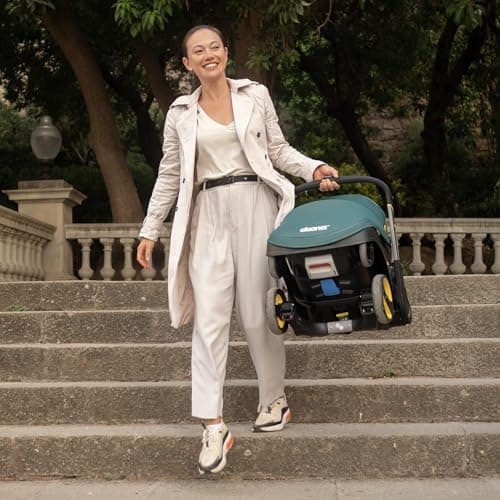 Doona Car Seat & Stroller, Nitro Black - All-in-One Travel System 5