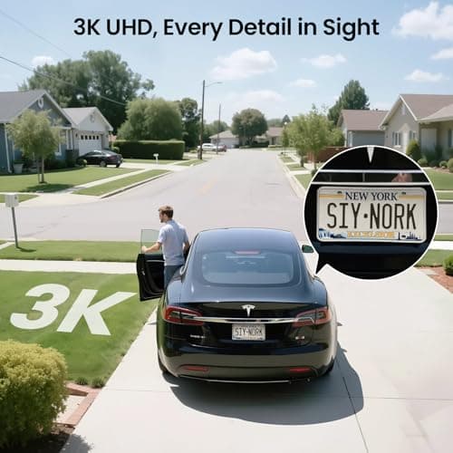 aosu Security Cameras Wireless Outdoor, 6-Cam Kit, No Subscription, aosuBase Expandable to 1TB (32GB Built-in), 5MP Solar Camera Wireless Outdoor, 360° Pan & Tilt, Human Auto Tracking, Easy Setup 2