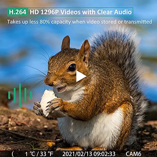 GardePro E6 Trail Camera WiFi 48MP 1296P Game Camera with No Glow Night Vision Motion Activated Waterproof for Wildlife Deer Scouting Hunting or Property Security, Camo 4