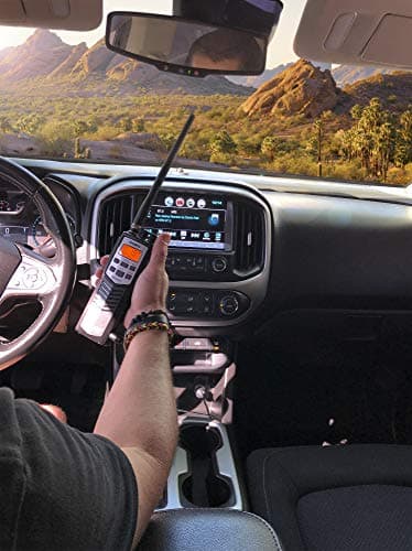 Uniden PRO501TK Pro-Series 40-Channel Portable Handheld CB Radio, Two-Way Emergency Radio, includes High-Gain Magnet Mount Antenna, Auto Noise Limiter, NOAA Weather, and Full Channel Scan 3