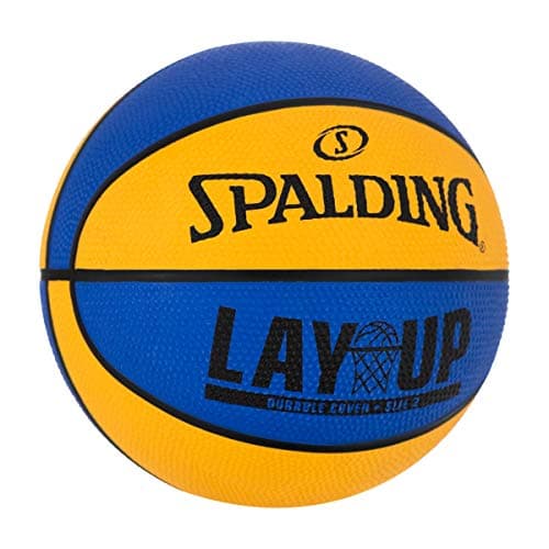 Spalding Lay-Up Mini Outdoor Blue/Orange Basketball 22" 2