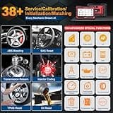 LAUNCH X431 PRO Elite [2025 New Model] Fully Functional Bidirectional Scanner with CANFD&DOIP,ECU Code,38+ Resets,FCA AutoAuth,Full System Scanner for All Cars,2-Year Update 4