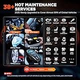 OTOFIX D1 Lite Bidirectional Scan Tool with 2-Year Updates, 2025 Newest All System Automotive Diagnostic Scanner, 38+ Reset Services, FCA AutoAuth, Active Test, CANFD&DOIP, Auto VIN 3