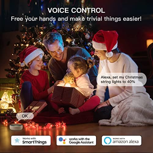 TREATLIFE Smart Dimmer Plug Outdoor Smart Plug Works with Alexa and Google Home, Light Dimmer APP Remote Control, Max Power 400W, IP44 for Dimmable Outdoor String Lights, Floor Lamp, Table Lamp 3